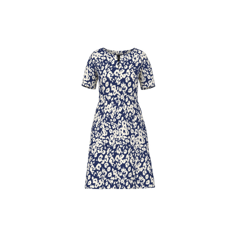 Marccain jurk blauw 1