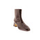 Bobbies enkellaarsjes bordeaux 2