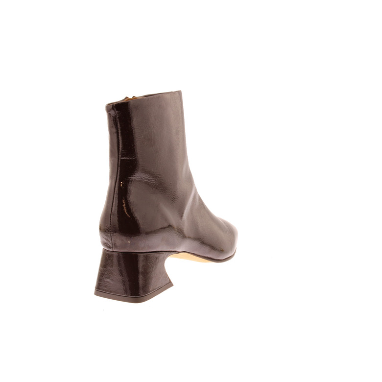 Bobbies enkellaarsjes bordeaux 4