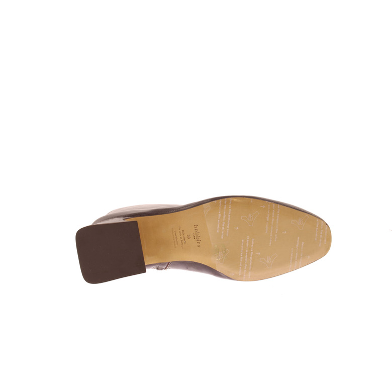 Bobbies enkellaarsjes bordeaux 5