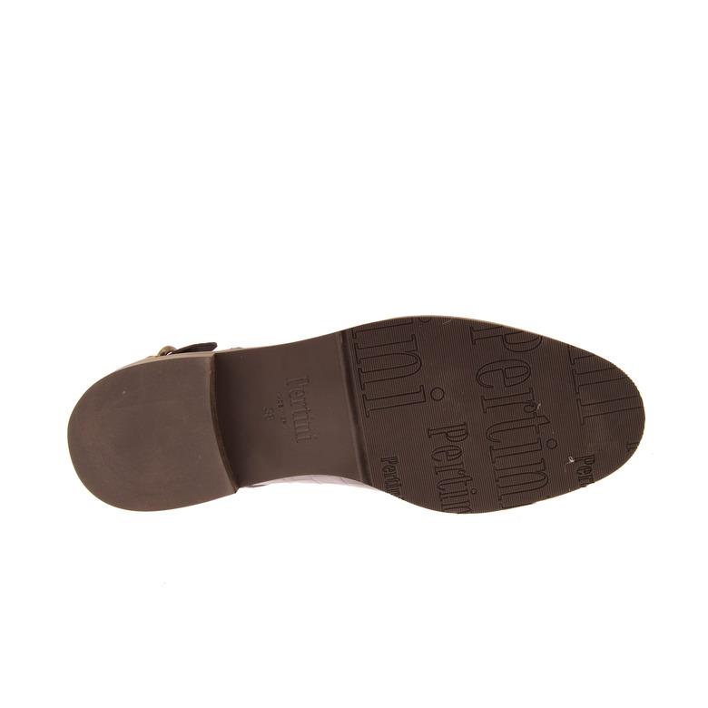 Pertini chaussures à lacets brun 5