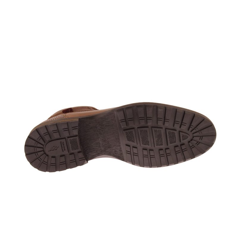 Australian hohe schuhe cognac 5
