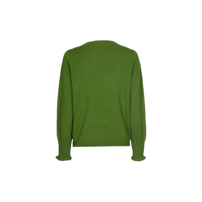 Xandres Cashmere trui groen 2