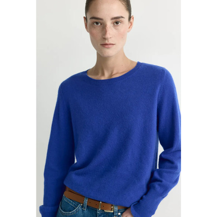 Xandres Cashmere trui blauw
