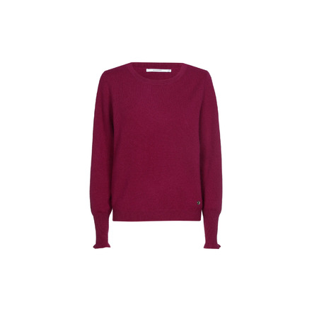 Xandres Cashmere trui bordeaux