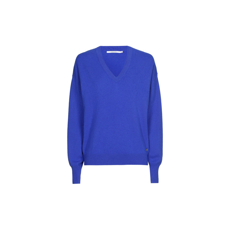 Xandres Cashmere trui blauw 1