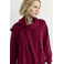 Xandres Cashmere echarpe bordeaux 2