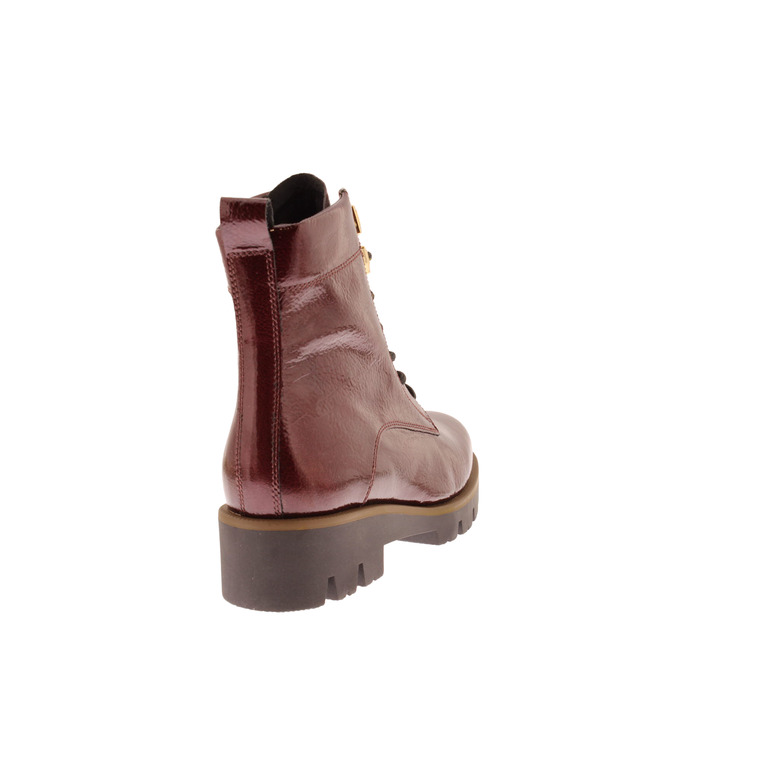 Gabor schnürstiefel bordeaux 4