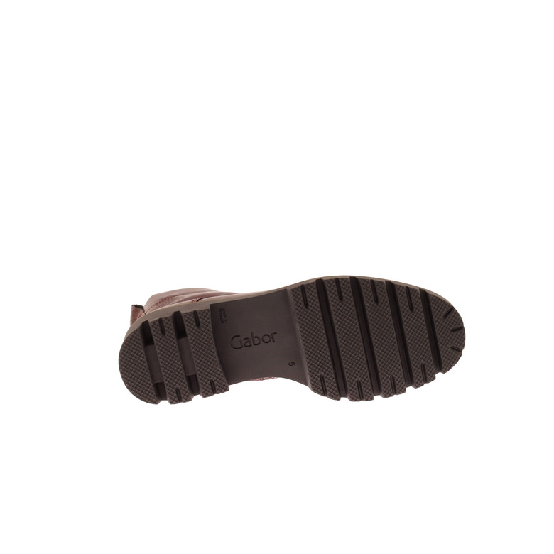 Gabor schnürstiefel bordeaux 5