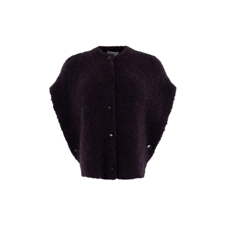 The Bellamy Gallery cardigan violet 1