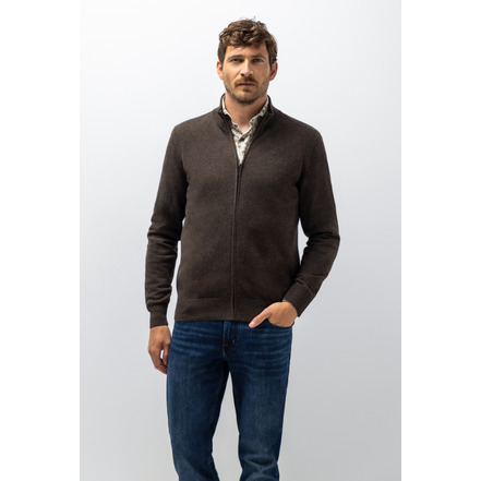 State Of Art cardigan bruin