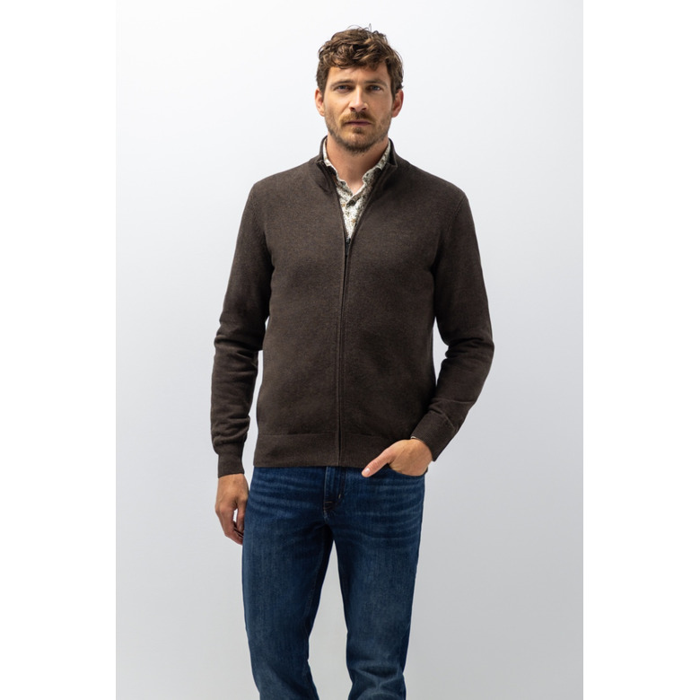 State Of Art strickjacke braun 2