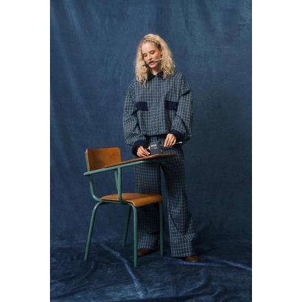 Frnch veste bleu