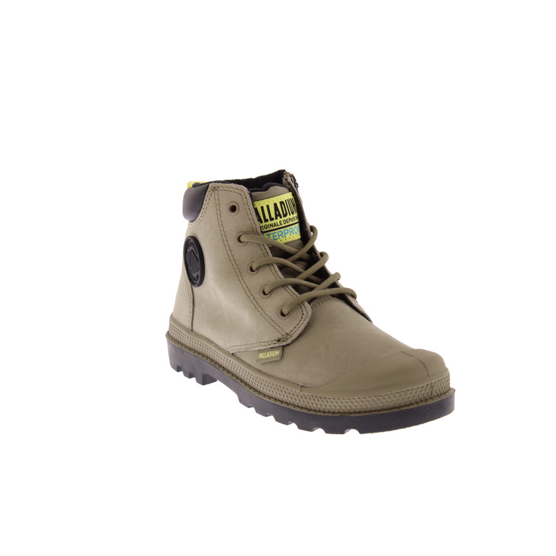 Palladium chaussures hautes vert 2
