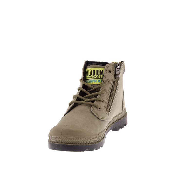 Palladium chaussures hautes vert 3