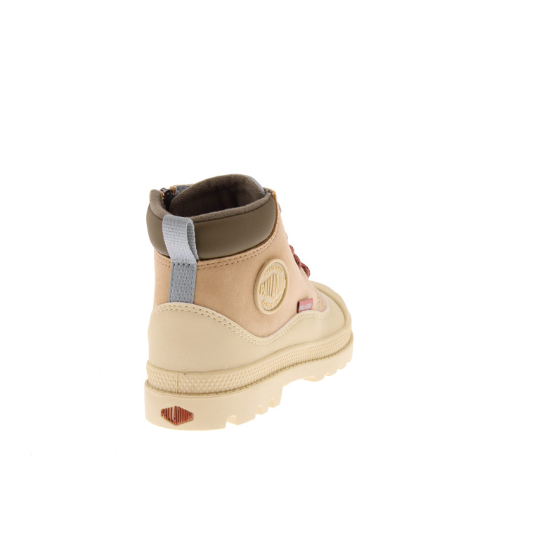 Palladium chaussures à lacets beige 4