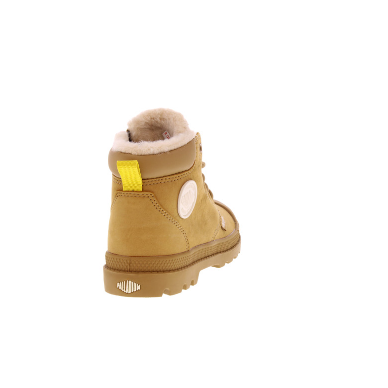 Palladium chaussures hautes camel 4