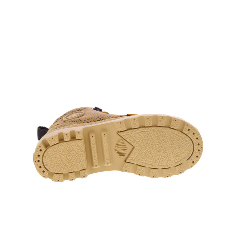 Palladium schnürschuhe camel 5