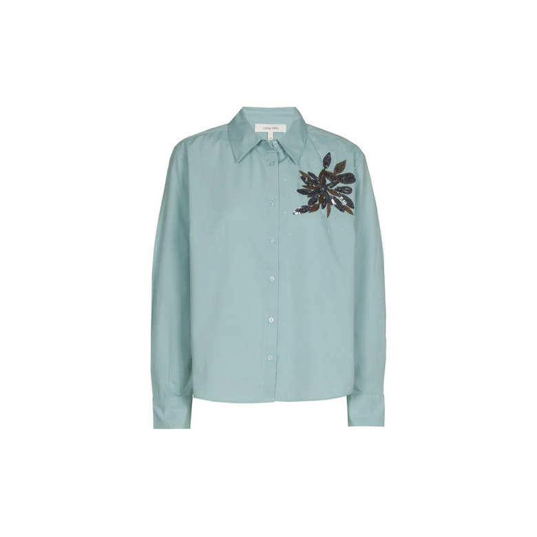 Marie Mero blouse blue 1