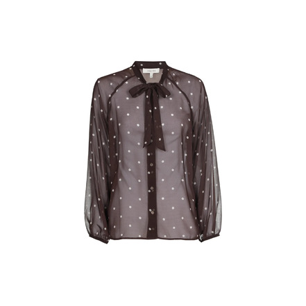 Marie Mero bluse braun