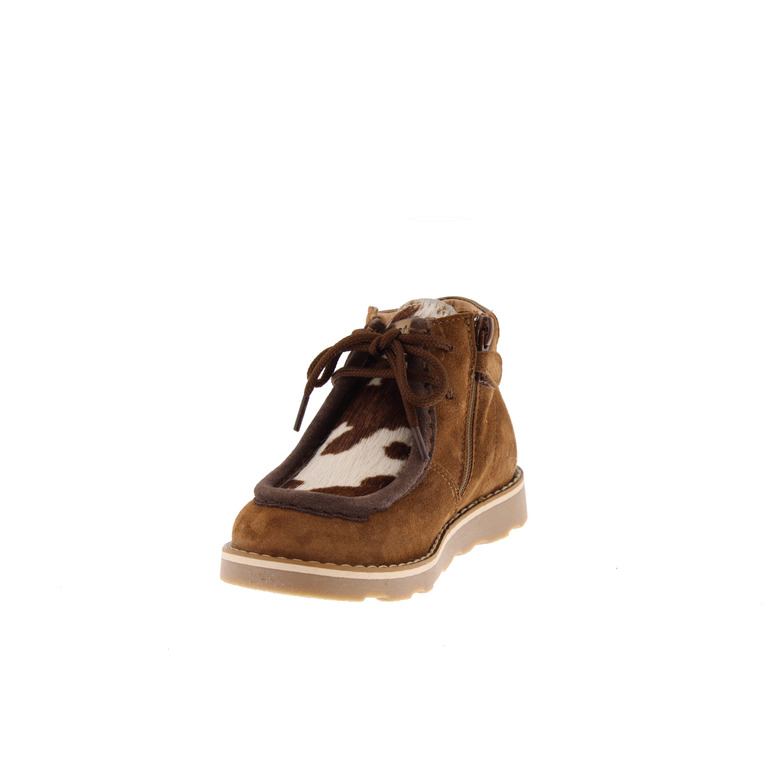 Dianetti chaussures à lacets cognac 3