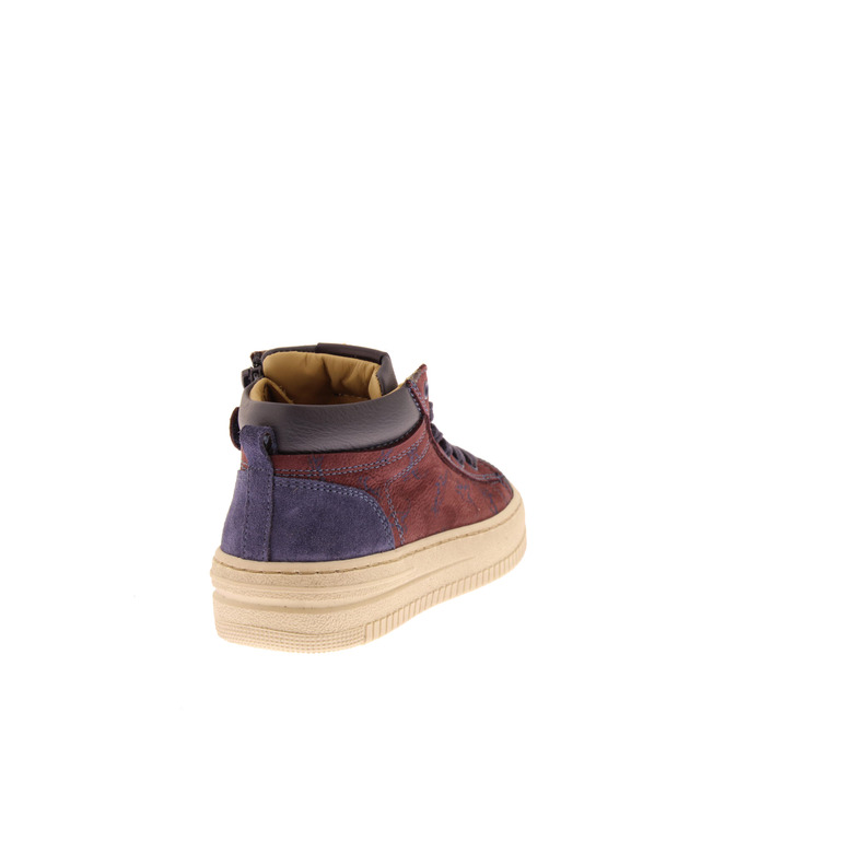 Stones And Bones chaussures à lacets bordeaux 4