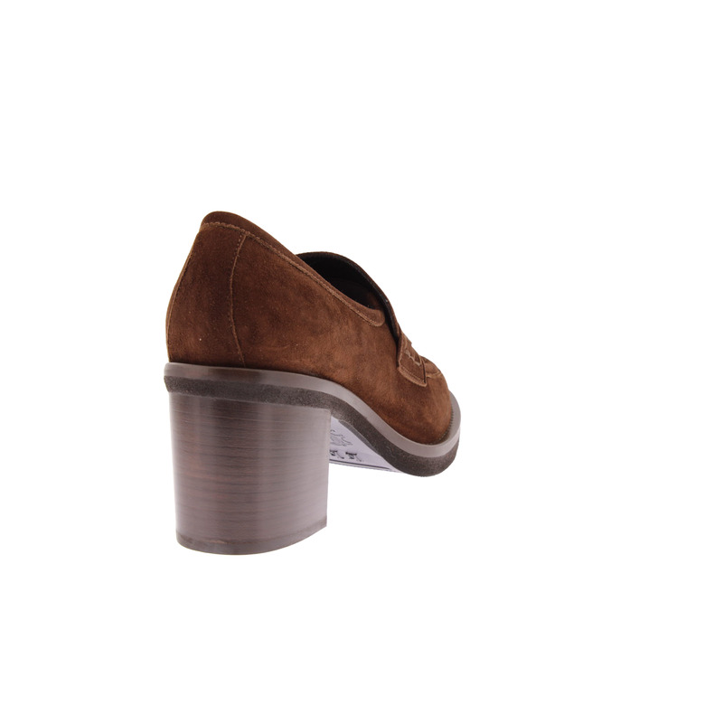Luca Grossi mokassins & halbschuhe braun 4