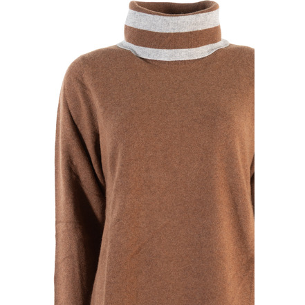 Marie Mero pull brun