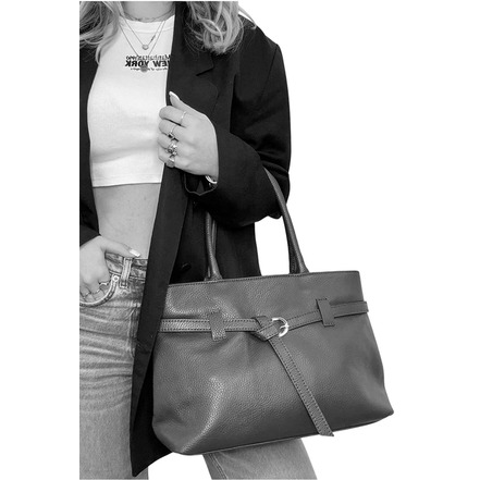 Andrea Cardone handtasche schwarz