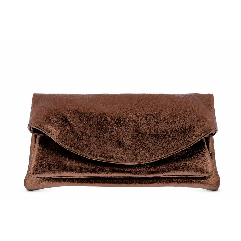 Andrea Cardone clutch bronze 1