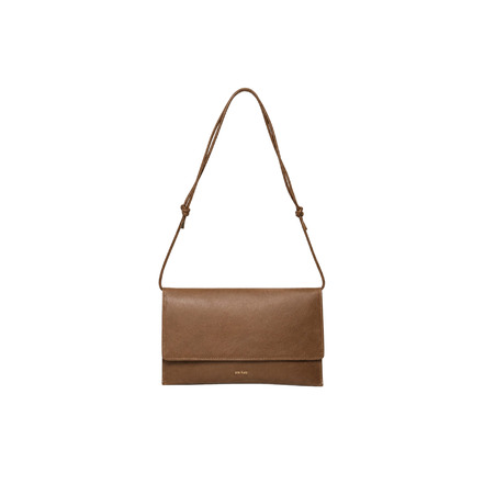 Ann Kurz clutch bruin