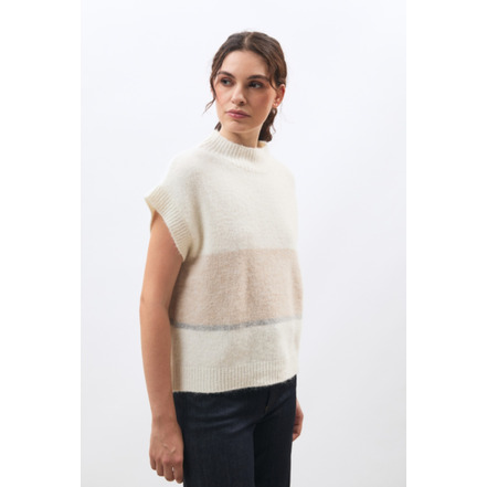 Humility pullover ecru