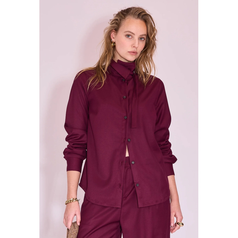 Nathalie Vleeschouwer bluse bordeaux 2