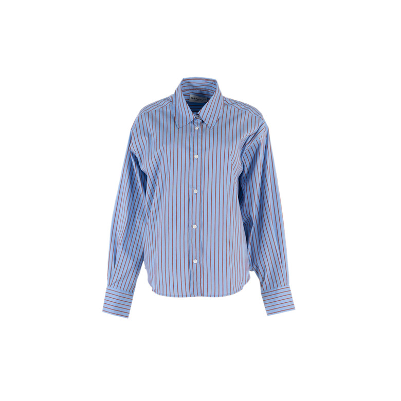 Nathalie Vleeschouwer blouse blauw 1