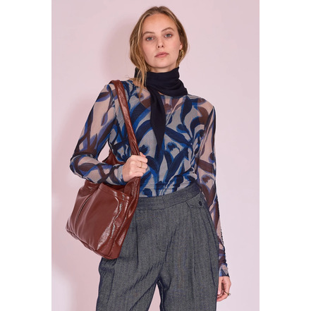 Nathalie Vleeschouwer blouse blauw