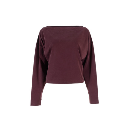 Nathalie Vleeschouwer bluse bordeaux