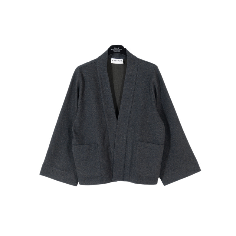Nathalie Vleeschouwer veste vert 1