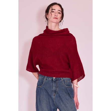 Nathalie Vleeschouwer pullover bordeaux