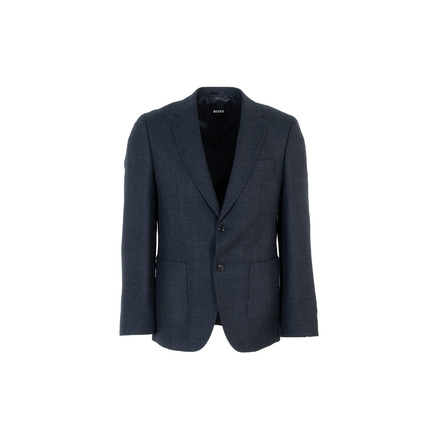 Boss blazer blauw