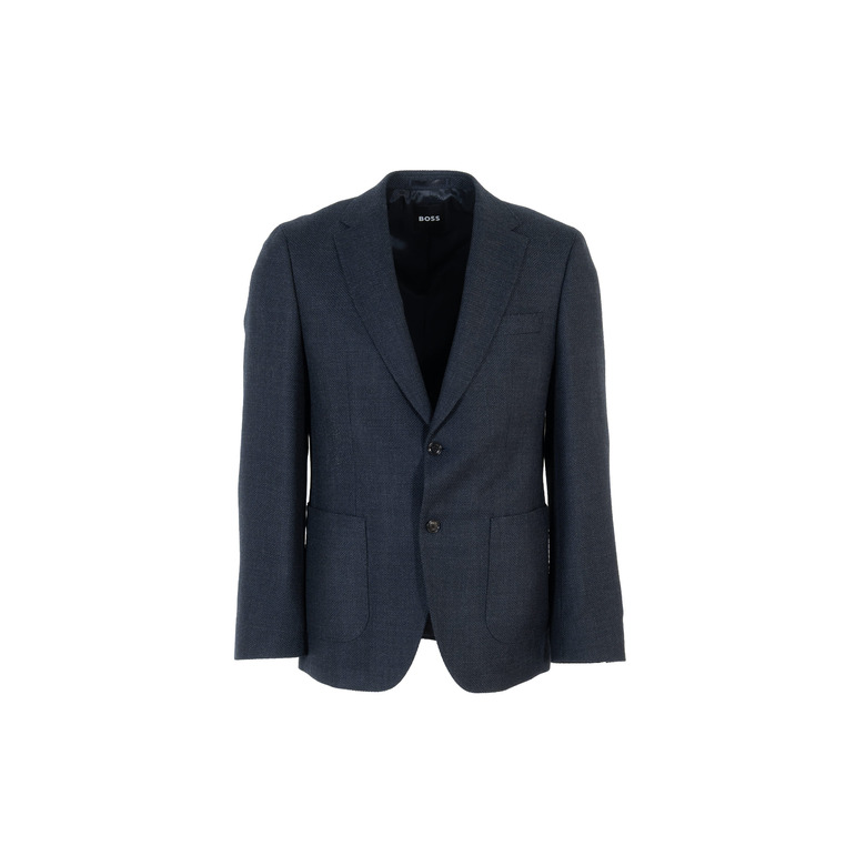 Boss blazer bleu 1