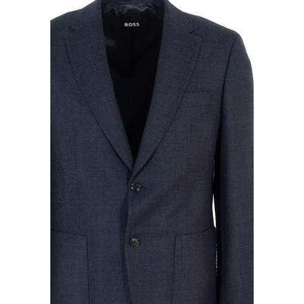 Boss blazer blauw