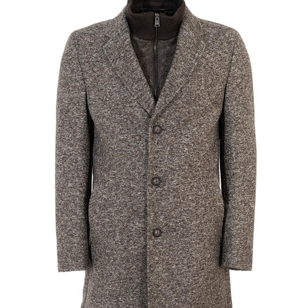 Boss manteau brun