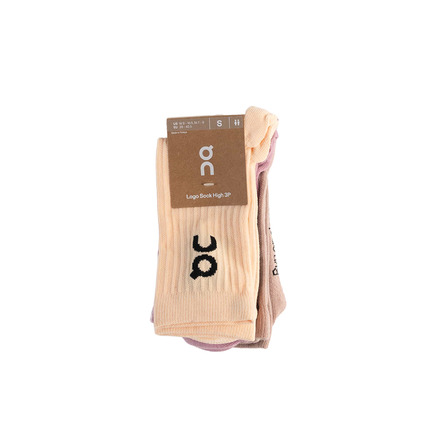 On Running chausettes rose