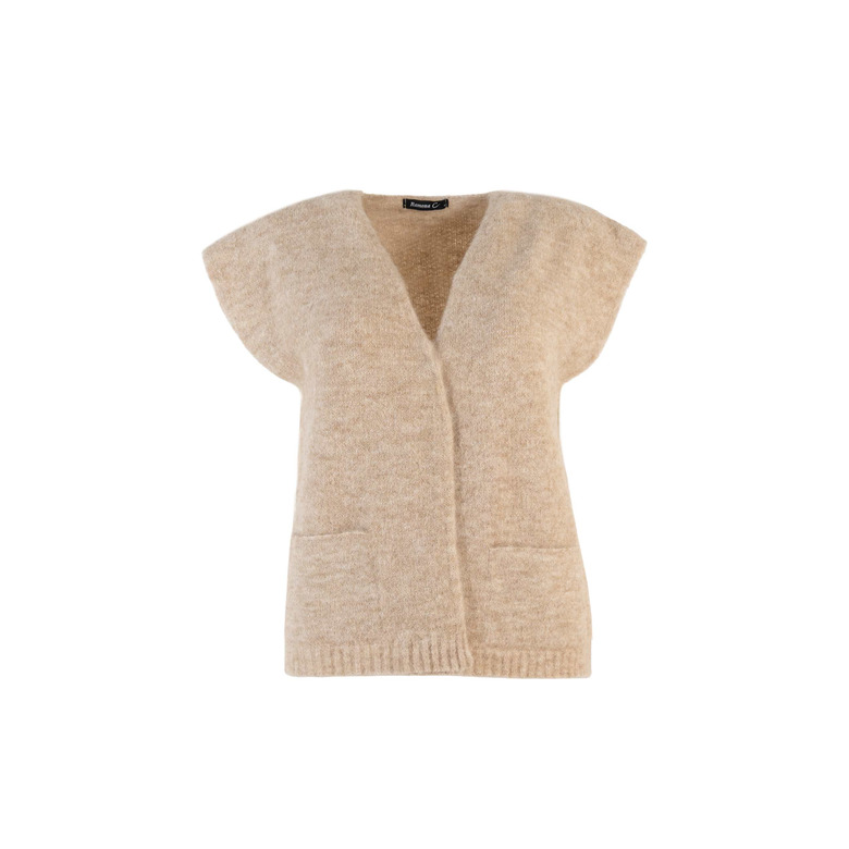 Ramona cardigan lightbrown 1