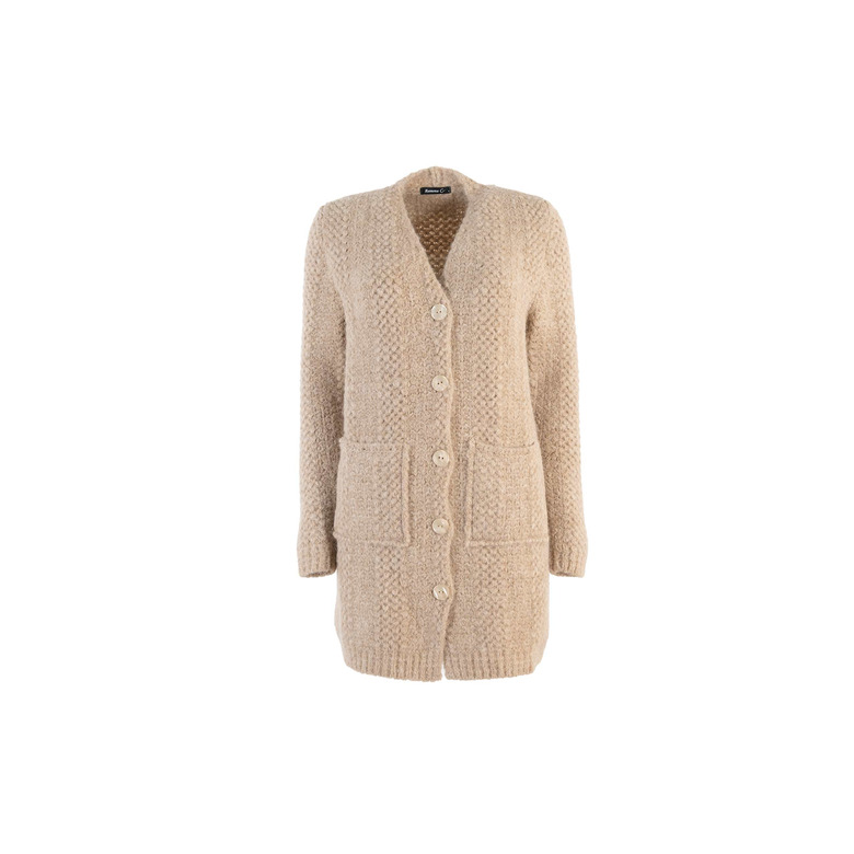 Ramona strickjacke beige 1