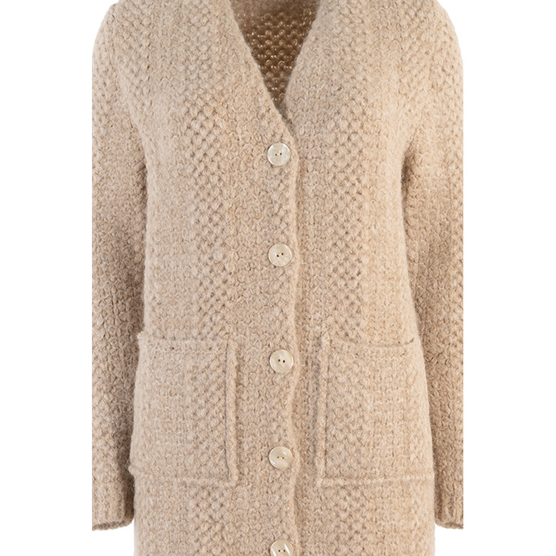 Ramona strickjacke beige 2
