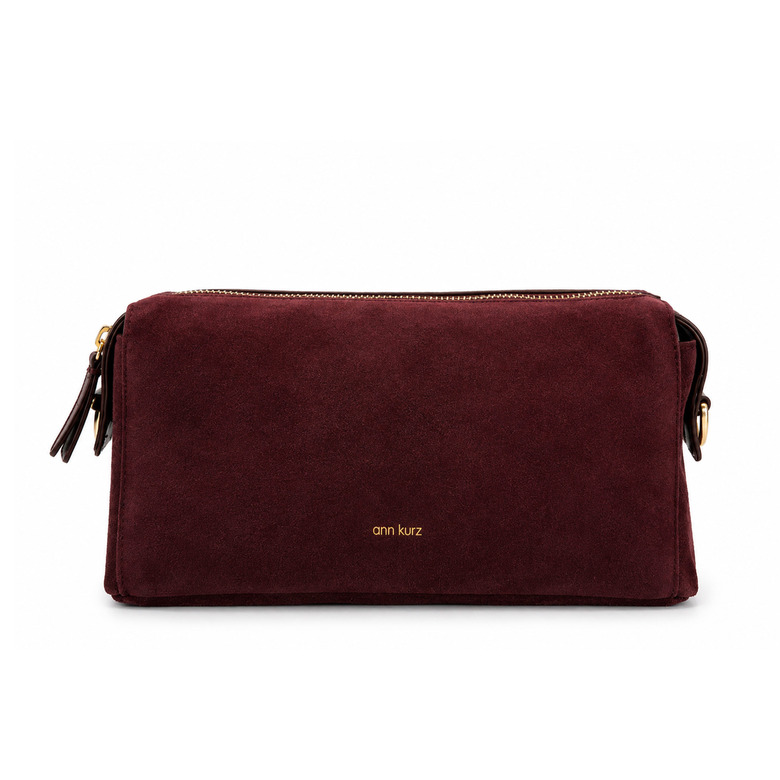 Ann Kurz sac bandoulière bordeaux 1
