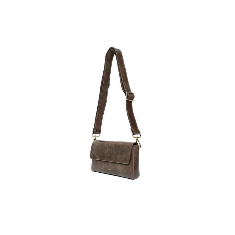 Ann Kurz sac bandoulière brun 2