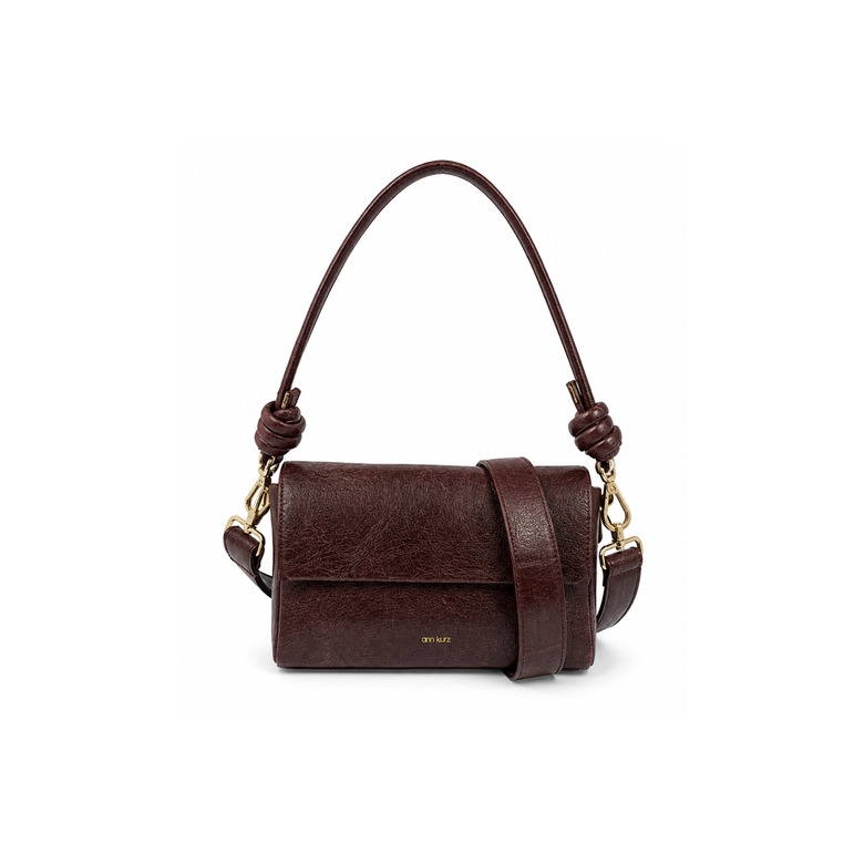 Ann Kurz sac bandoulière bordeaux 1