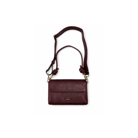 Ann Kurz sac bandoulière bordeaux